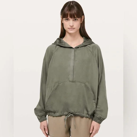 NWT Lululemon City Stroll Hoodie Grey Sage Size 8 - Picture 3 of 11